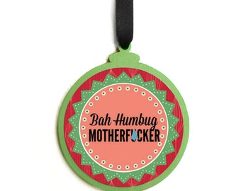mature wooden red and green sarcastic bah humbug motherf mature wooden red and green sarcastic bah humbug motherf
