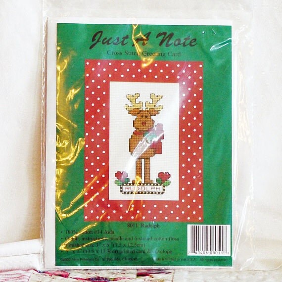 Elegant 10 X Stitch Christmas Cards