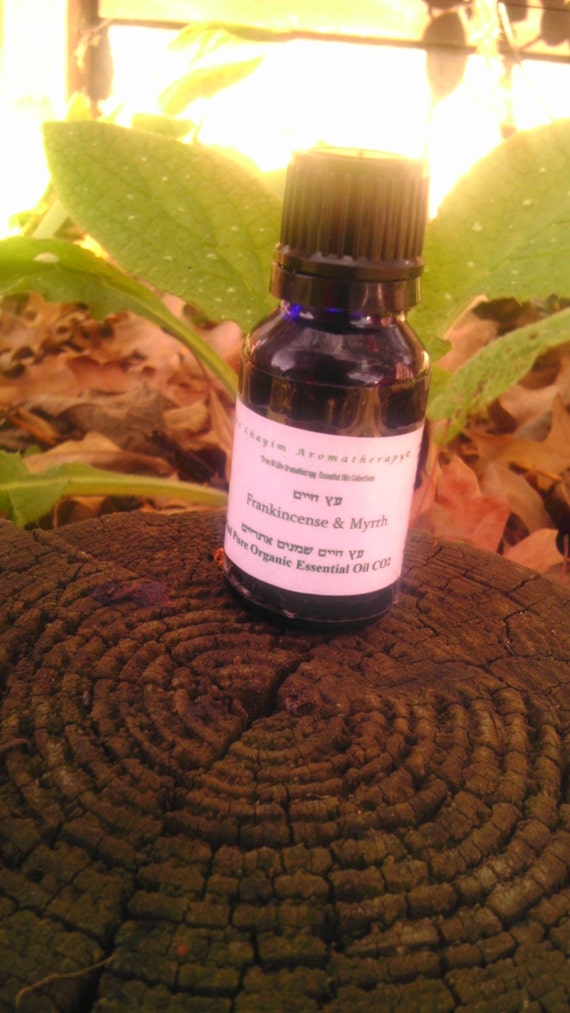 Frankincense and Myrrh Blend Pure Essential Oil by AYTZCHAYIM