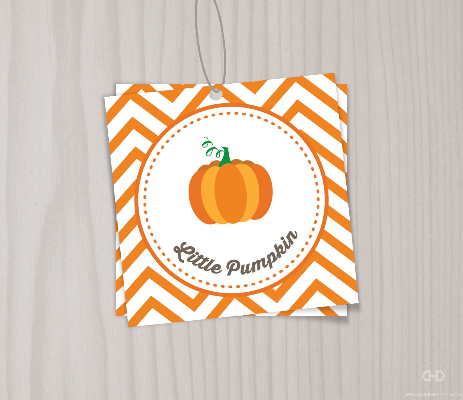Little Pumpkin Gift Tags Printable Baby Shower or Birthday