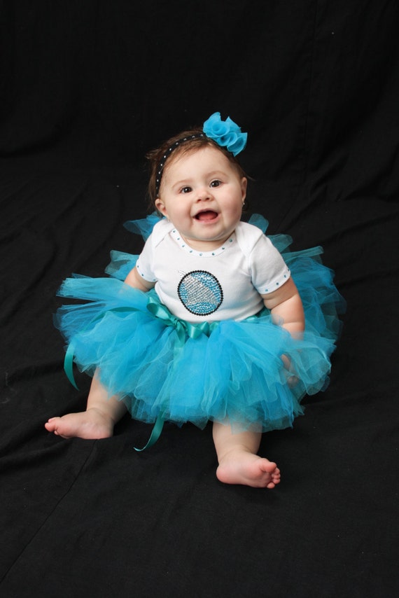 San Jose Sharks Inspired Baby Tutu Outfit