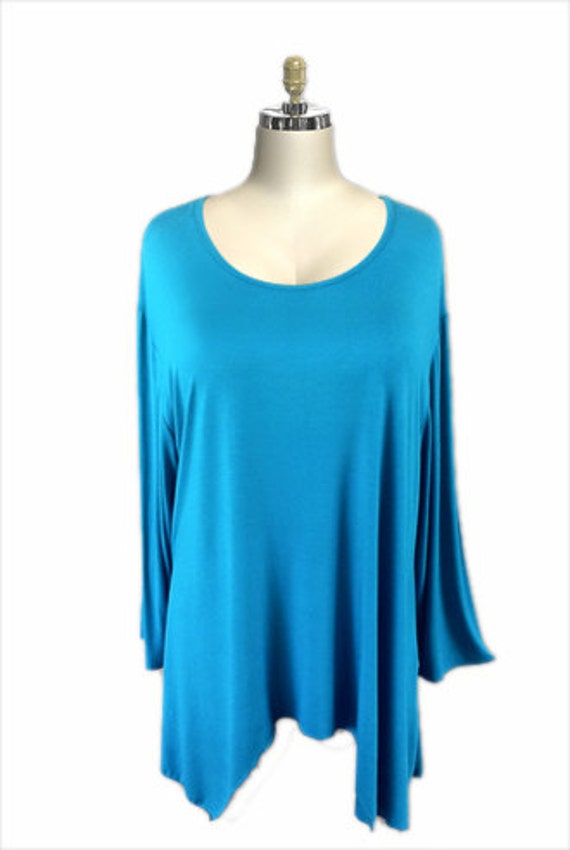 CLEARANCE SALE Casual Tunic Top Plus Size Clothing for