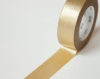 Gold Washi Tape - metallic gold mt washi tape by mt masking tape
