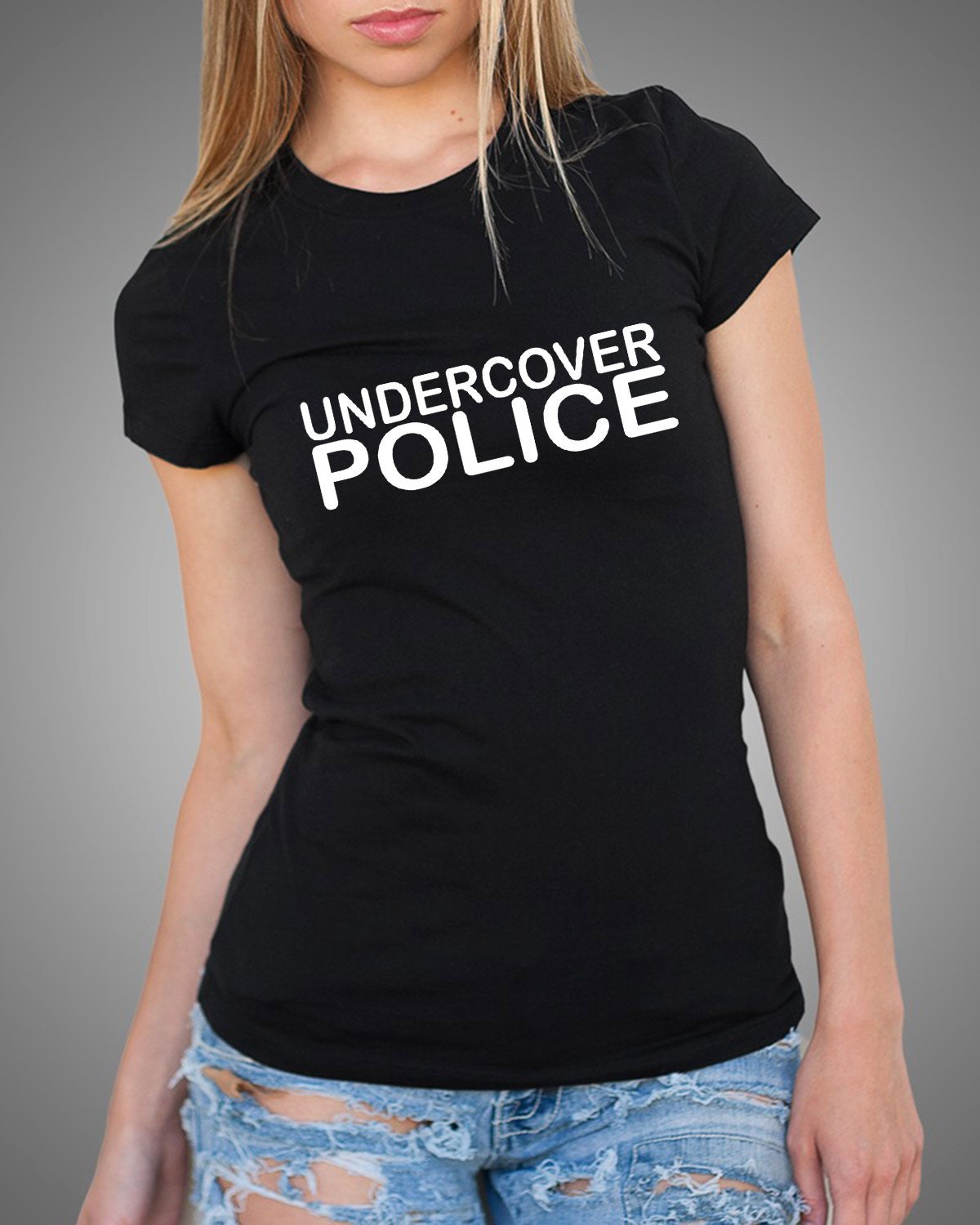 undercover police shirt