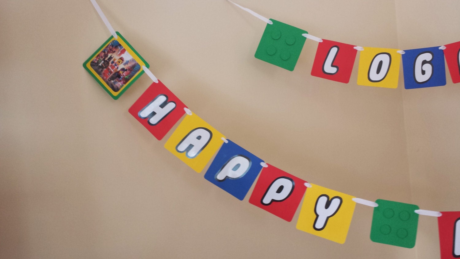 Lego Birthday Banner