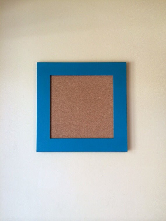 Framed Cork Board Bulletin Board Hanging by CountryMadeMemories