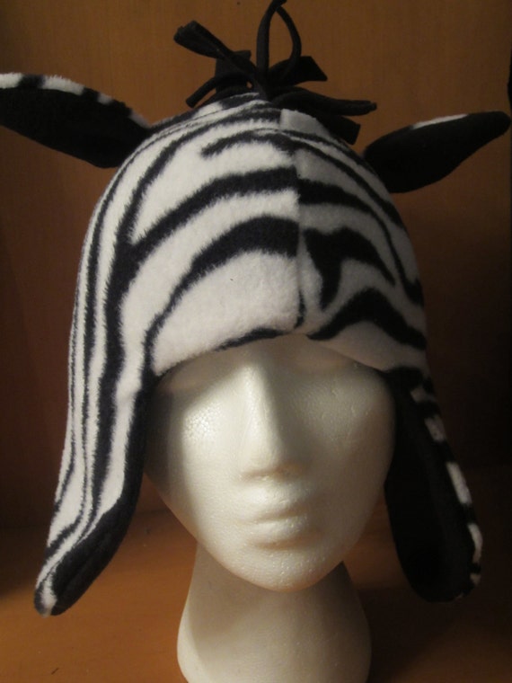 Funky Zebra Hat