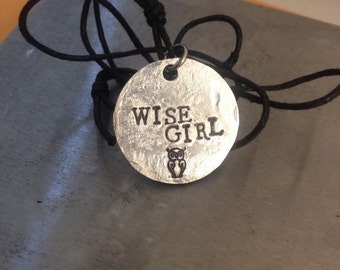 Percy Jackson Inspired "Wise Girl" Necklace