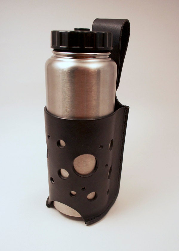 Leather Belt Bottle Holder Holster 1L