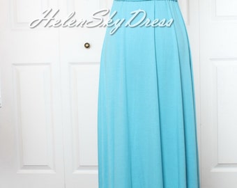 Blue Bridesmaid Dress Infinity Dress long Wrap Convertible Dress Blue Bridesmaid Dress