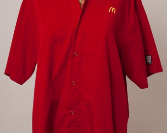 mcdonalds red shirt