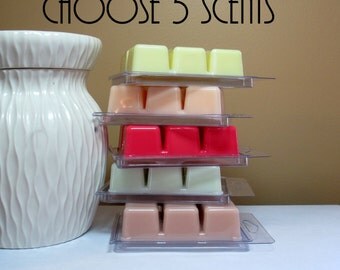 5 Scented Wax Melts - Choose Any 5 Soy Wax Tarts