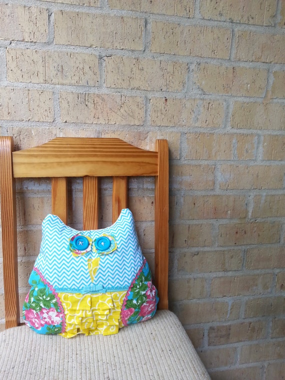 Decorative Owl Throw Pillow by MonstarBoutique on Etsy