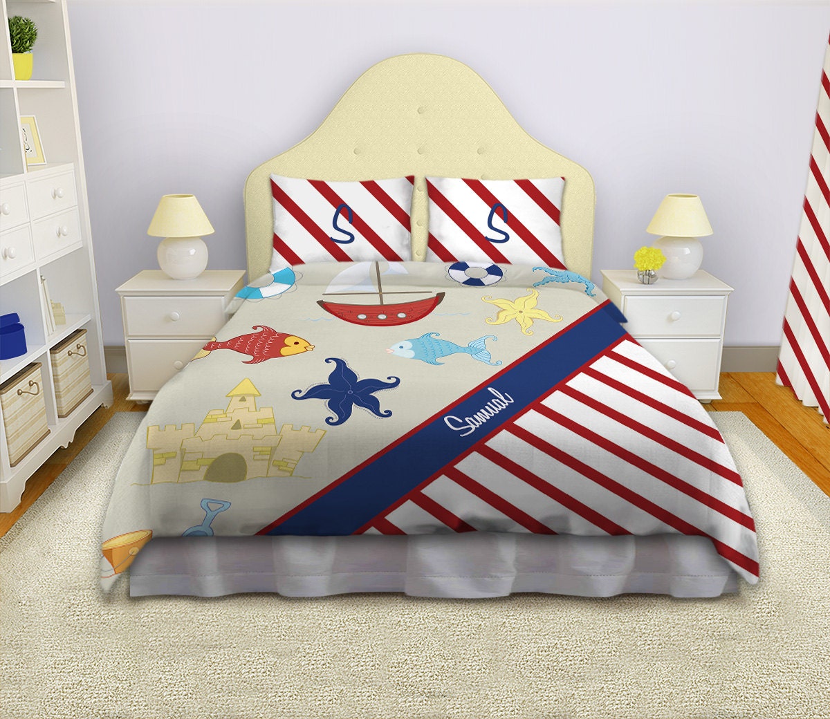 Nautical Themed Bedding Nautical Comforter sets Nautical