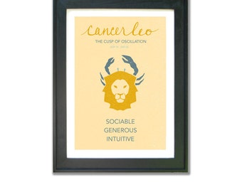 pisces aries cusp print astrological cuspian art birthday pisces aries cusp print astrological cuspian art birthday