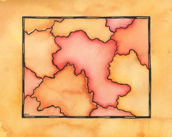 Treasure Maps / Fantasy Art / Imaginary Cartography by paintandink