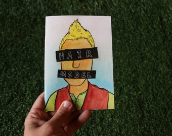 Hair Model - a 24 Hour Comic Book