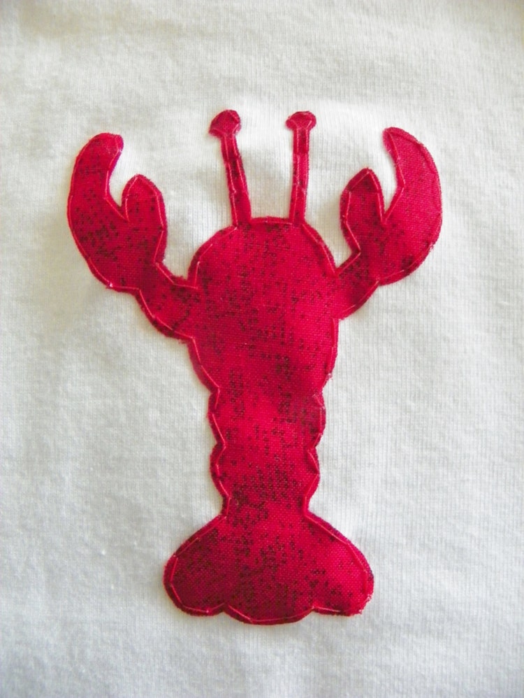 Lobster Onesie by JensCraftCorner on Etsy