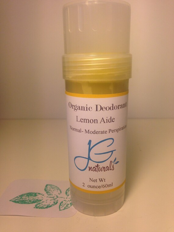 Best Natural Lemon Deodorant for Moderate Perspiration