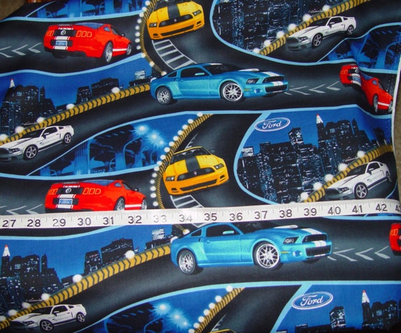 Ford mustang car fabric #7