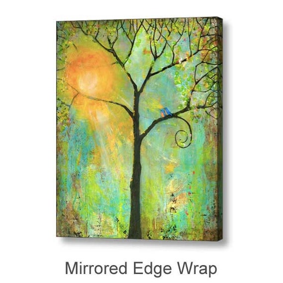 Oversized Art Extra Large Stretched Canvas Print by blendastudio