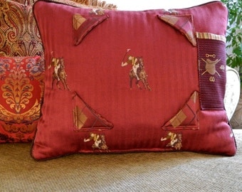iPad Pillow Stand Tapestry Vintage Polo - One of a Kind