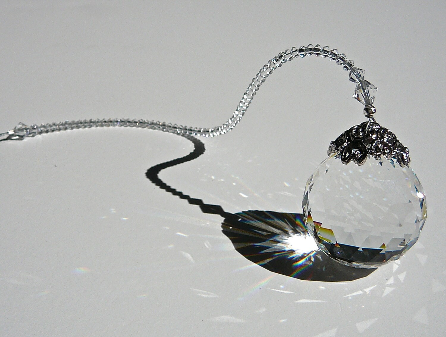 Crystal Ball Suncatcher 30mm Swarovski Crystal Ball
