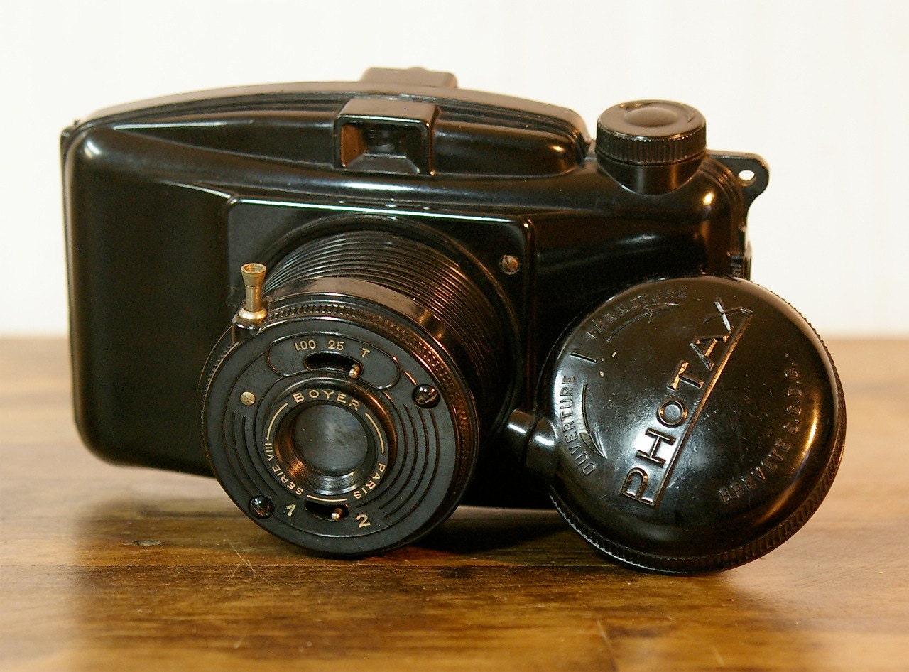 SaleVintage Bakelite Photax lll French 620 film Camera