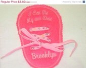 Christmas in July Sale Girls Felt Personalized Learn to Tie Your Shoe Great Educational learning toy Il_170x135