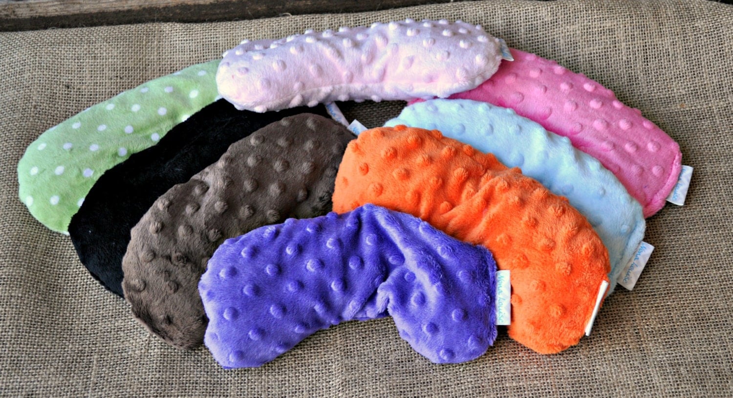 Aromatherapy Eye Pillow Hot/Cold Microwave Heat Bag Rice