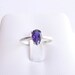 Iolite Ring Sterling Silver September Alternate Birthstone Ready to ship size 7
