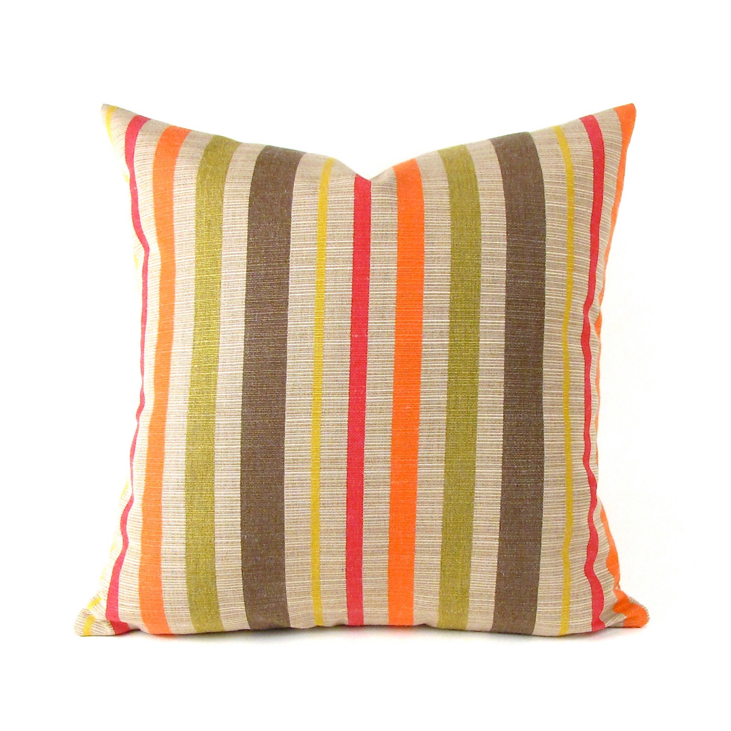 Striped Sunbrella Pillow Cover Striped Indoor Outdoor