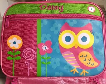Personalized Stephen Joseph Owl Lunchbox