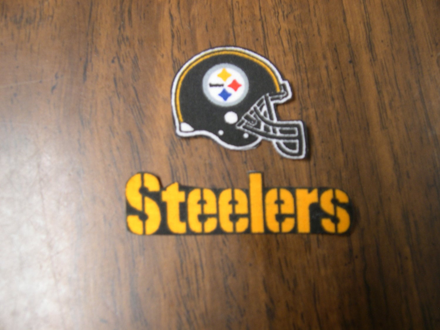 Pittsburgh Steelers Iron on Cotton Patch 3 x 1 & 1