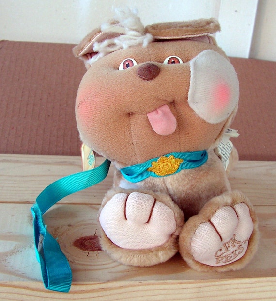 Items similar to Cabbage Patch Kids Pets Plush Stuffed Animal Puppy Dog