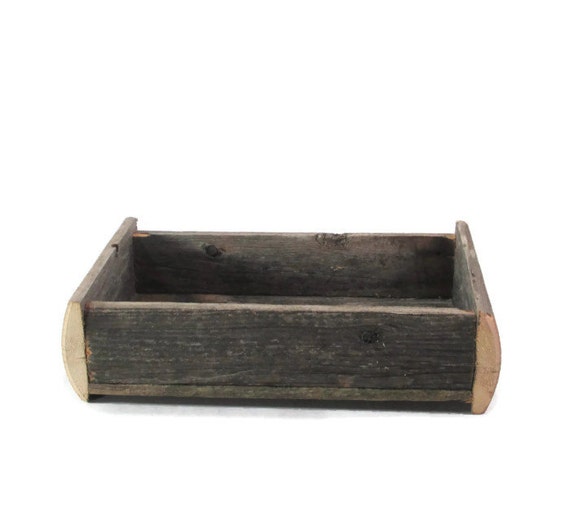 Rustic Box Lot of 6 Reclaimed Wood Boxes DIY Gift Baskets