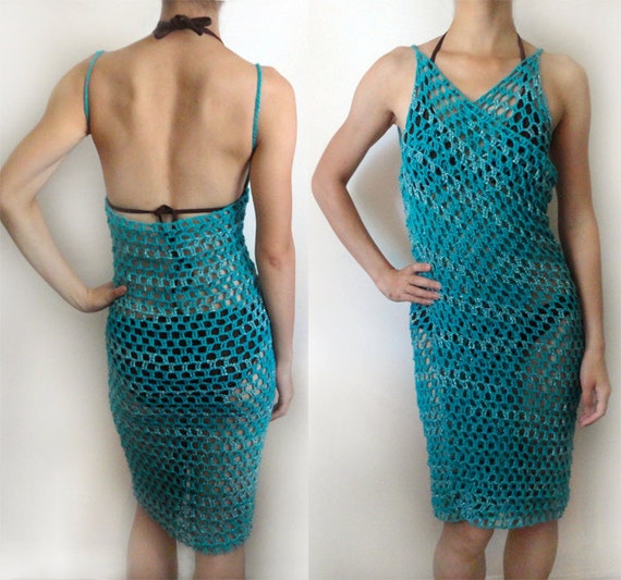 Swimsuit Coverup 9 Sizes PDF Crochet Pattern Instant