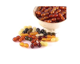 20 Mixed Screw Clasps for Amber Necklaces -Plastic Hypo Allergenic Jewellery Findings - Pack of 20 Clasps