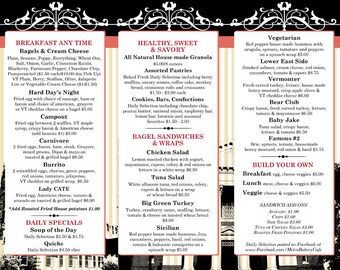 Thesis custom menu style