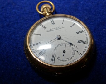 1892 American Waltham 16 Size Model 1888 Pocket Watch