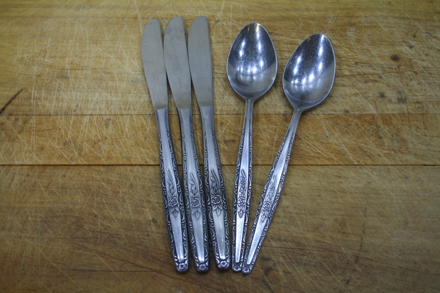 Interpur Silverware Made in Japan Knives and Spoons by artzybitz
