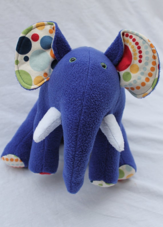 polka dot elephant stuffed animal