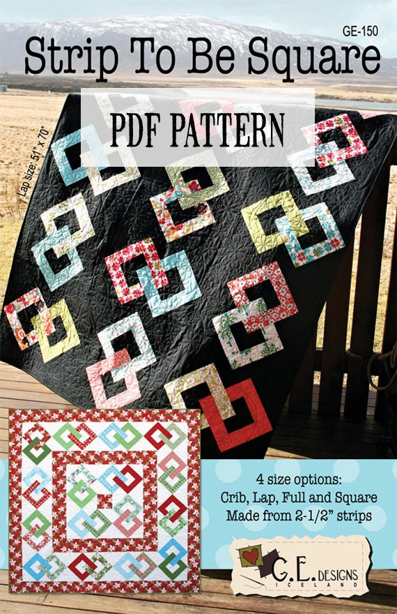 It S Good To Be Square Quilt Pattern