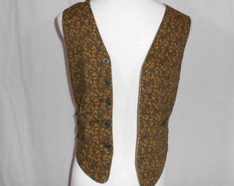 Men Corduroy Paisley Spey
