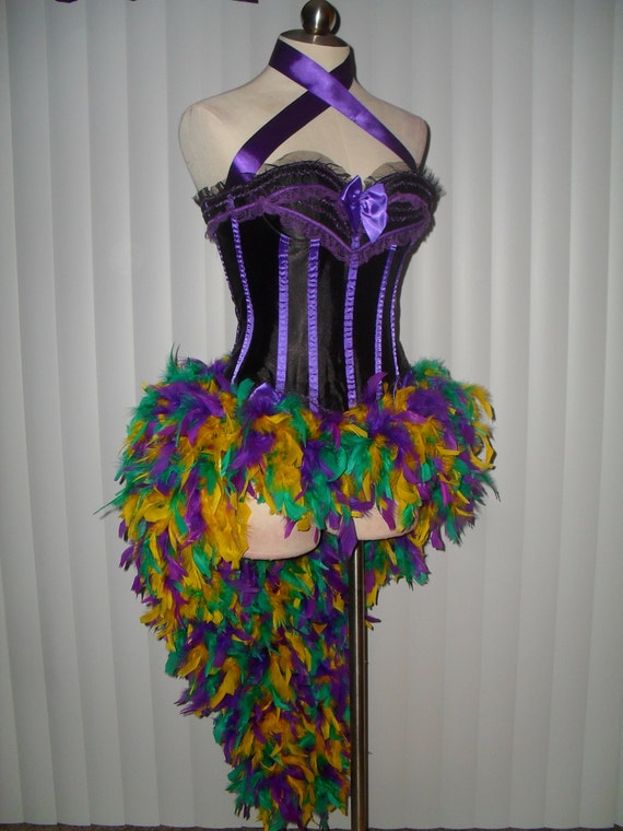 Derby Mardi Gras Showgirl Burlesque Samba by NashVegasDESIGNS4U