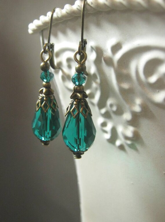 Edwardian Jewelry Downton Abbey Earrings May Birthday Gift