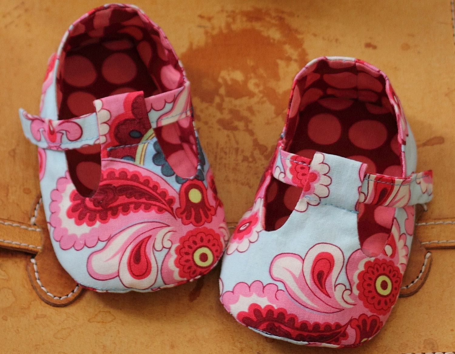 no 041 Jordan Baby T-Strap Shoes PDF Pattern by sewingwithme7