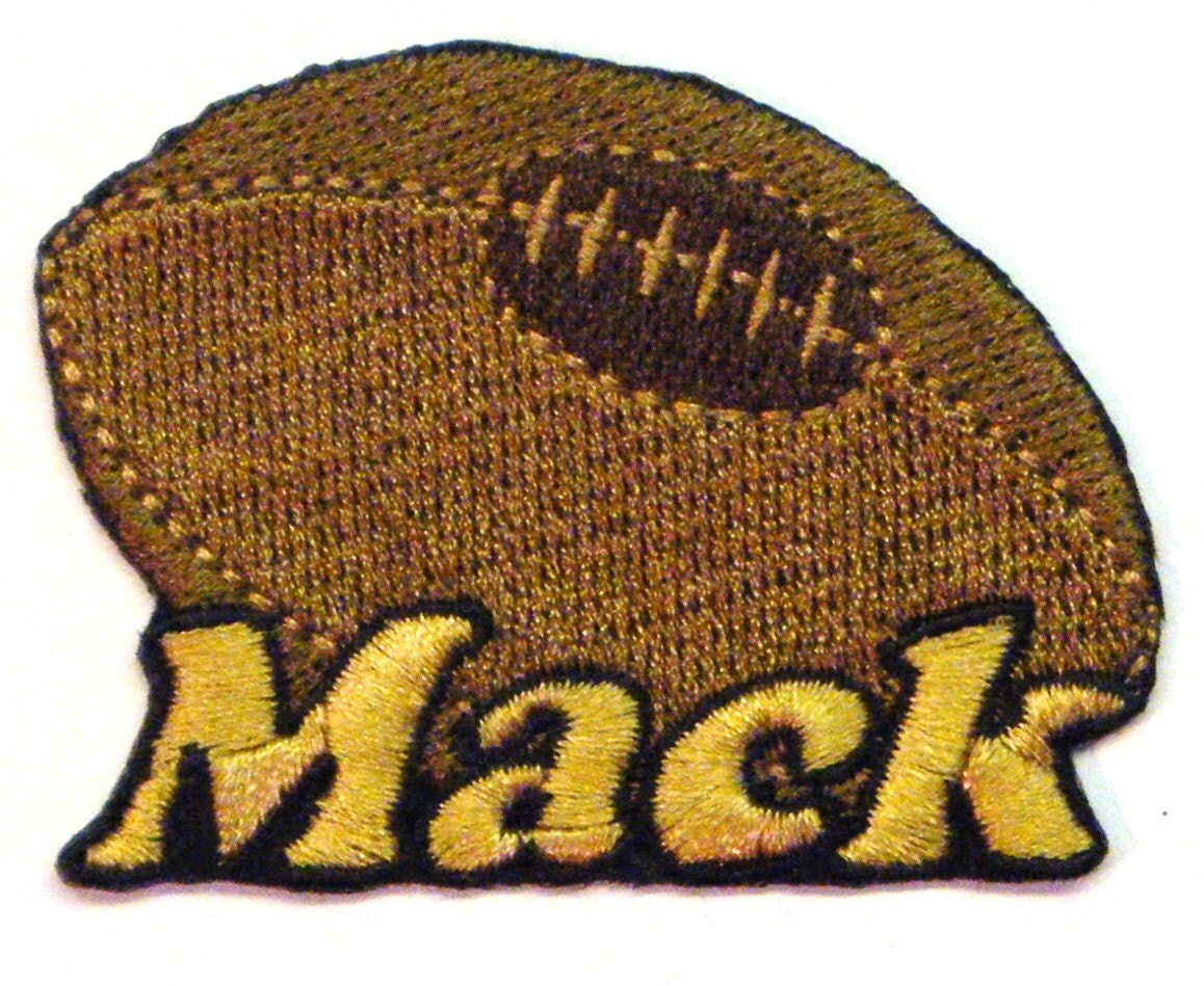 Rugby Custom Personalized Ironon Patch
