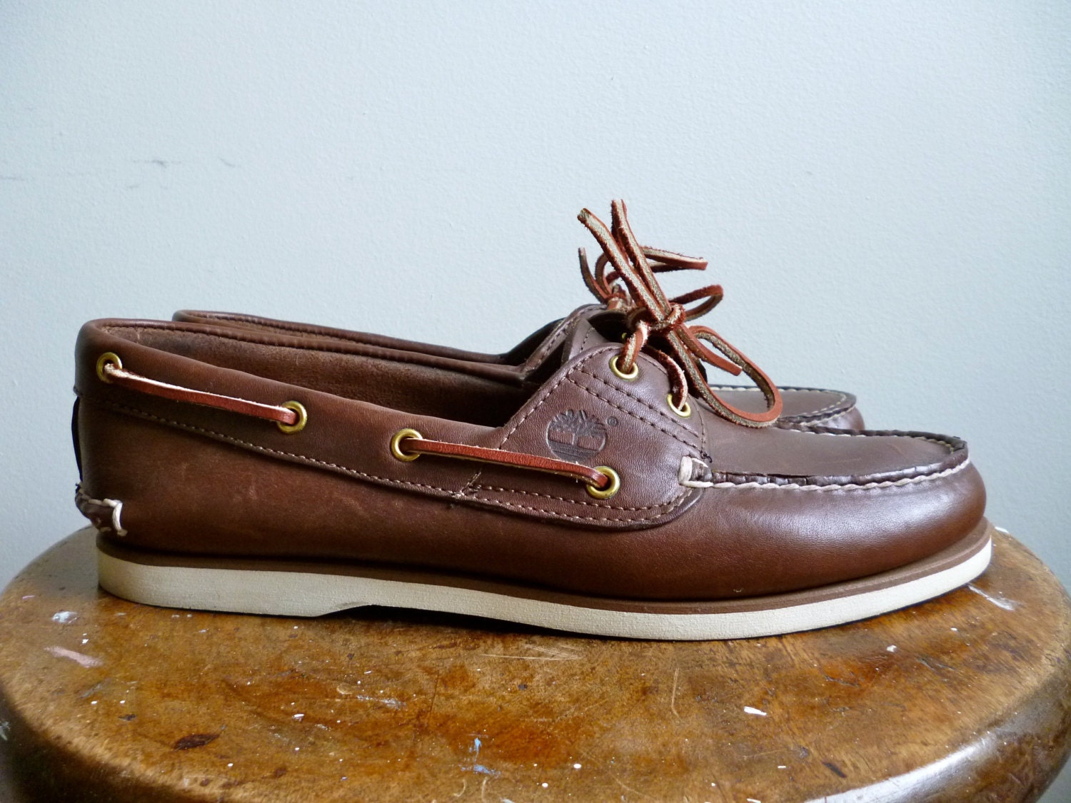 Vintage Timberland Boat Shoes Mens 9