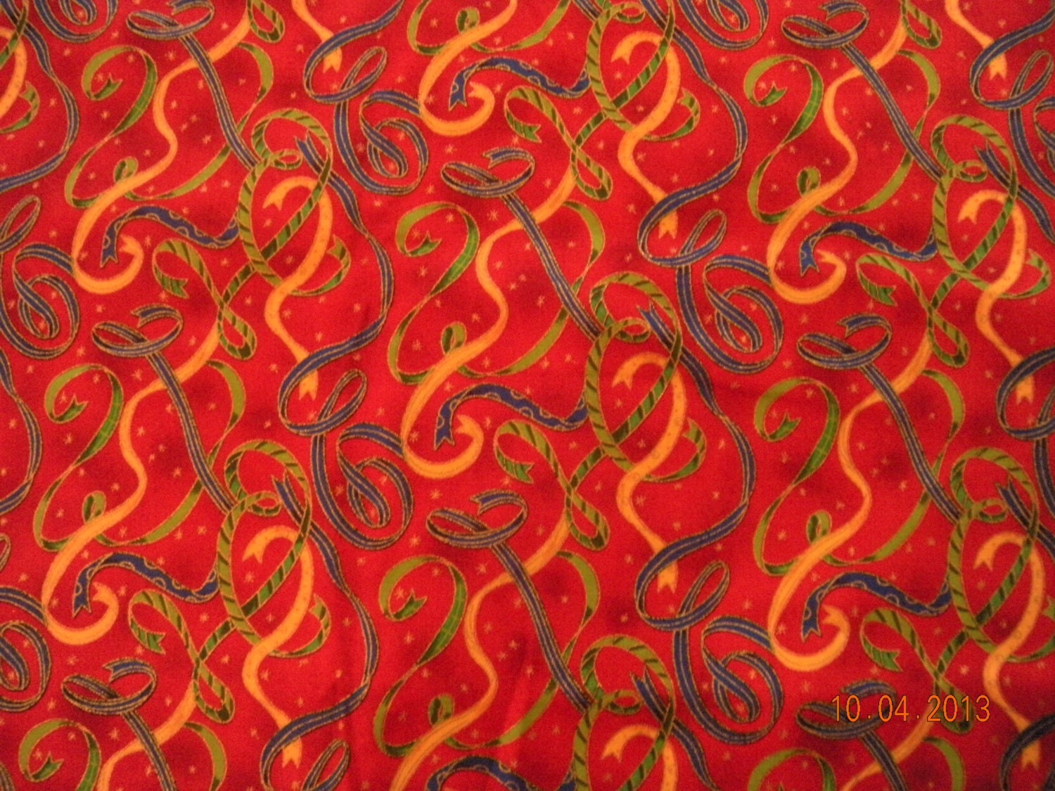 Season's Greetings fabric by Fabri Quilt Inc. Pattern 528